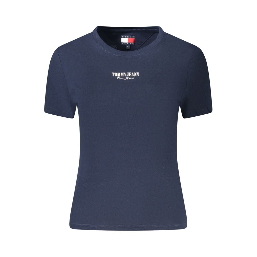 Tommy Hilfiger Blue Cotton T-Shirt