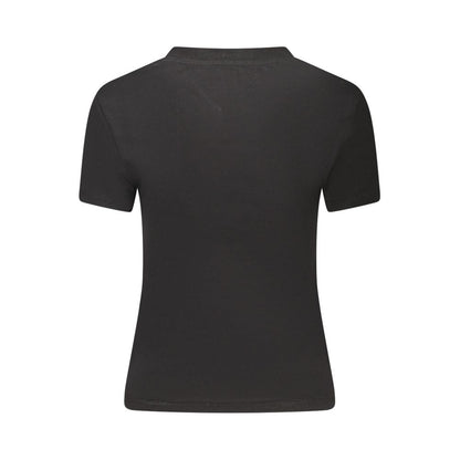 Tommy Hilfiger Black Cotton T-Shirt