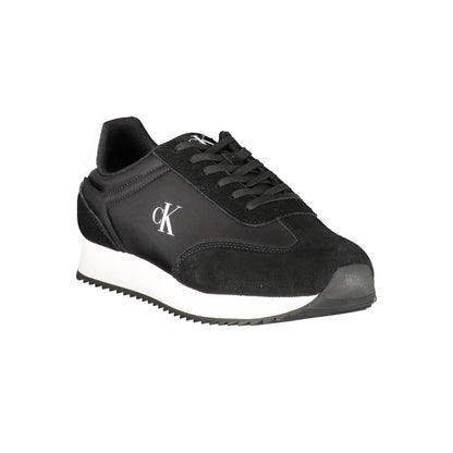Calvin Klein Black Polyester Sneaker