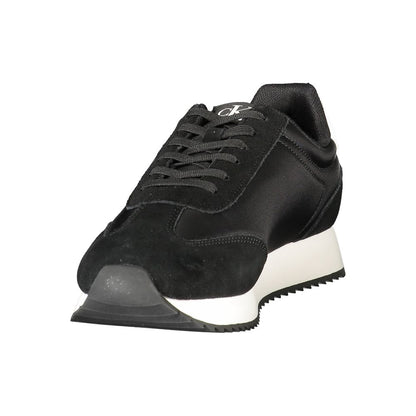 Calvin Klein Black Polyester Sneaker
