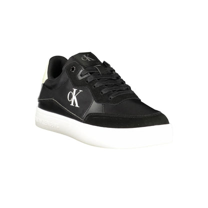 Calvin Klein Black Polyester Sneaker