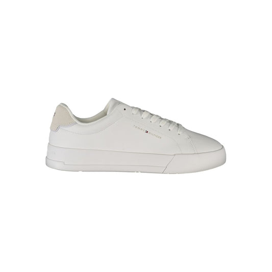 Tommy Hilfiger White Polyester Sneaker