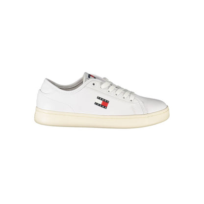 Tommy Hilfiger White Leather Sneaker