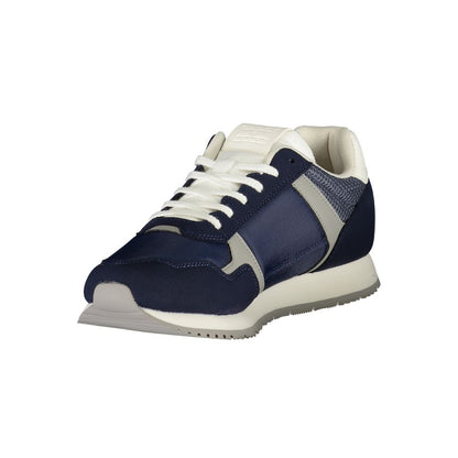 Tommy Hilfiger Blue Polyester Sneaker