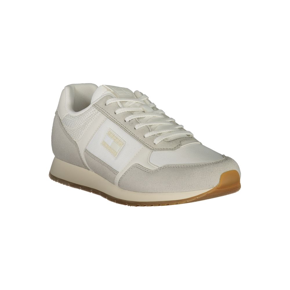 Tommy Hilfiger White Polyester Sneaker