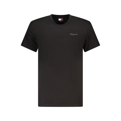 Tommy Hilfiger Black Cotton T-Shirt