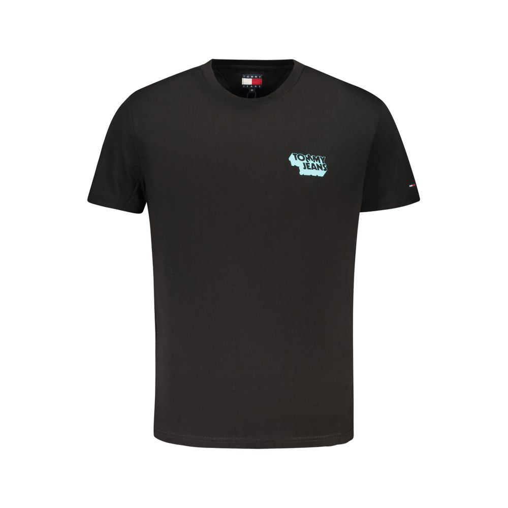 Tommy Hilfiger Black Cotton T-Shirt