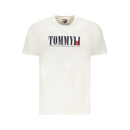 Tommy Hilfiger White Cotton T-Shirt