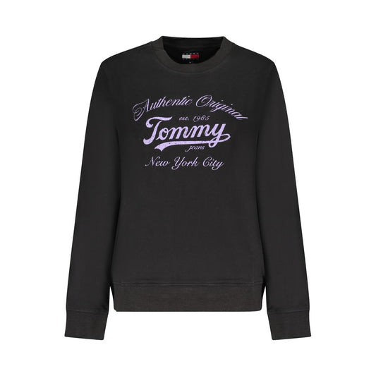 Tommy Hilfiger Black Cotton Sweatshirt