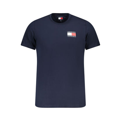 Tommy Hilfiger Blue Cotton T-Shirt