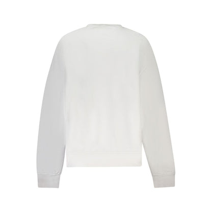 Calvin Klein White Cotton Sweatshirt