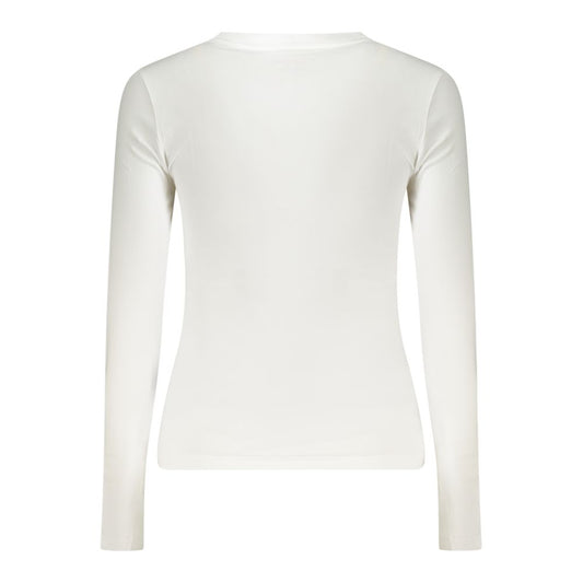 Guess Jeans White Cotton T-Shirt