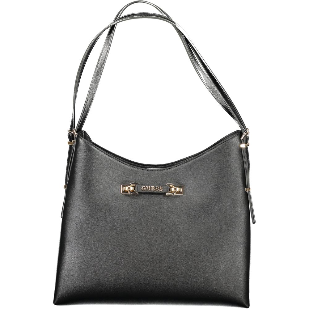 Guess Jeans Black Polyethylene Handbag