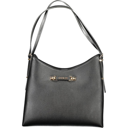 Guess Jeans Black Polyethylene Handbag