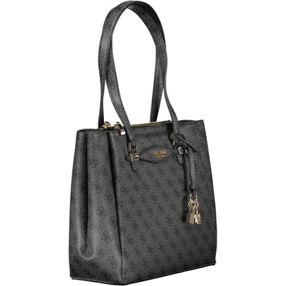 Guess Jeans Black Polyethylene Handbag