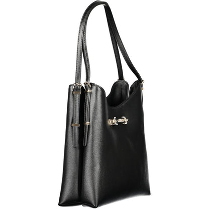 Guess Jeans Black Polyethylene Handbag
