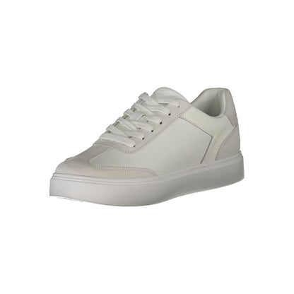 Calvin Klein White Polyester Sneaker