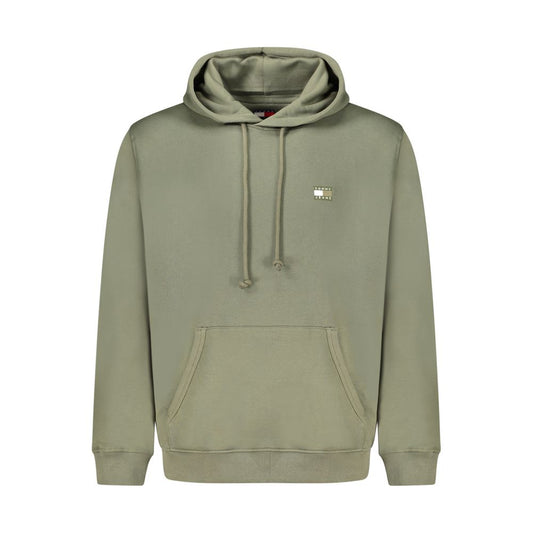 Tommy Hilfiger Green Cotton Sweatshirt