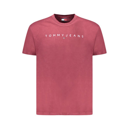 Tommy Hilfiger Red Cotton T-Shirt