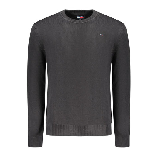 Tommy Hilfiger Black Cotton Sweater