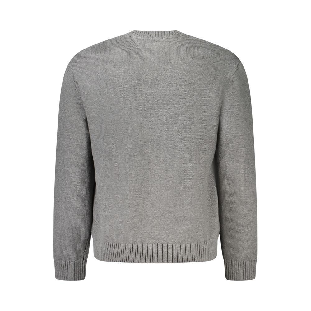 Tommy Hilfiger Gray Cotton Sweater