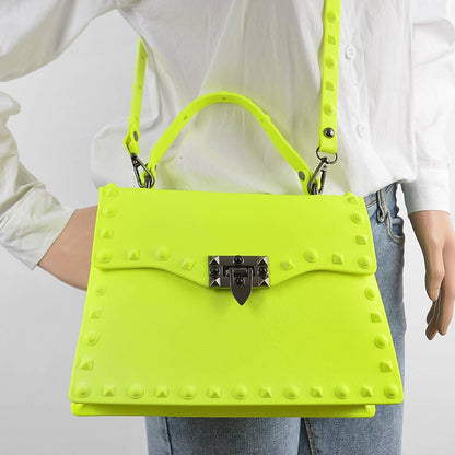 Monotone Studded Clutch