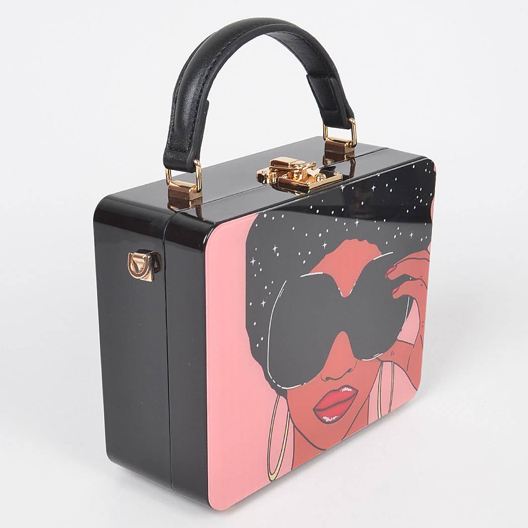 HPC5990 ACRYLIC BOX CLUTCH