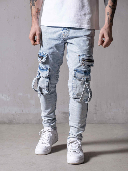 Pockets Cargo Jeans