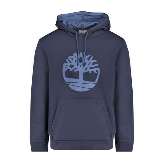 Timberland Blue Cotton Sweatshirt