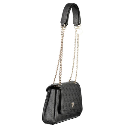Guess Jeans Black Polyethylene Handbag
