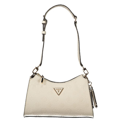 Guess Jeans Beige Polyethylene Handbag