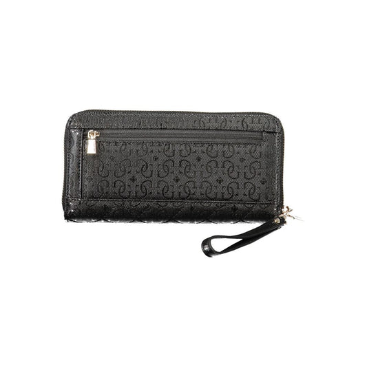 Guess Jeans Black Polyethylene Wallet