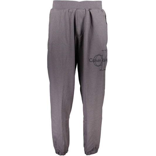 Calvin Klein Gray Cotton Pant