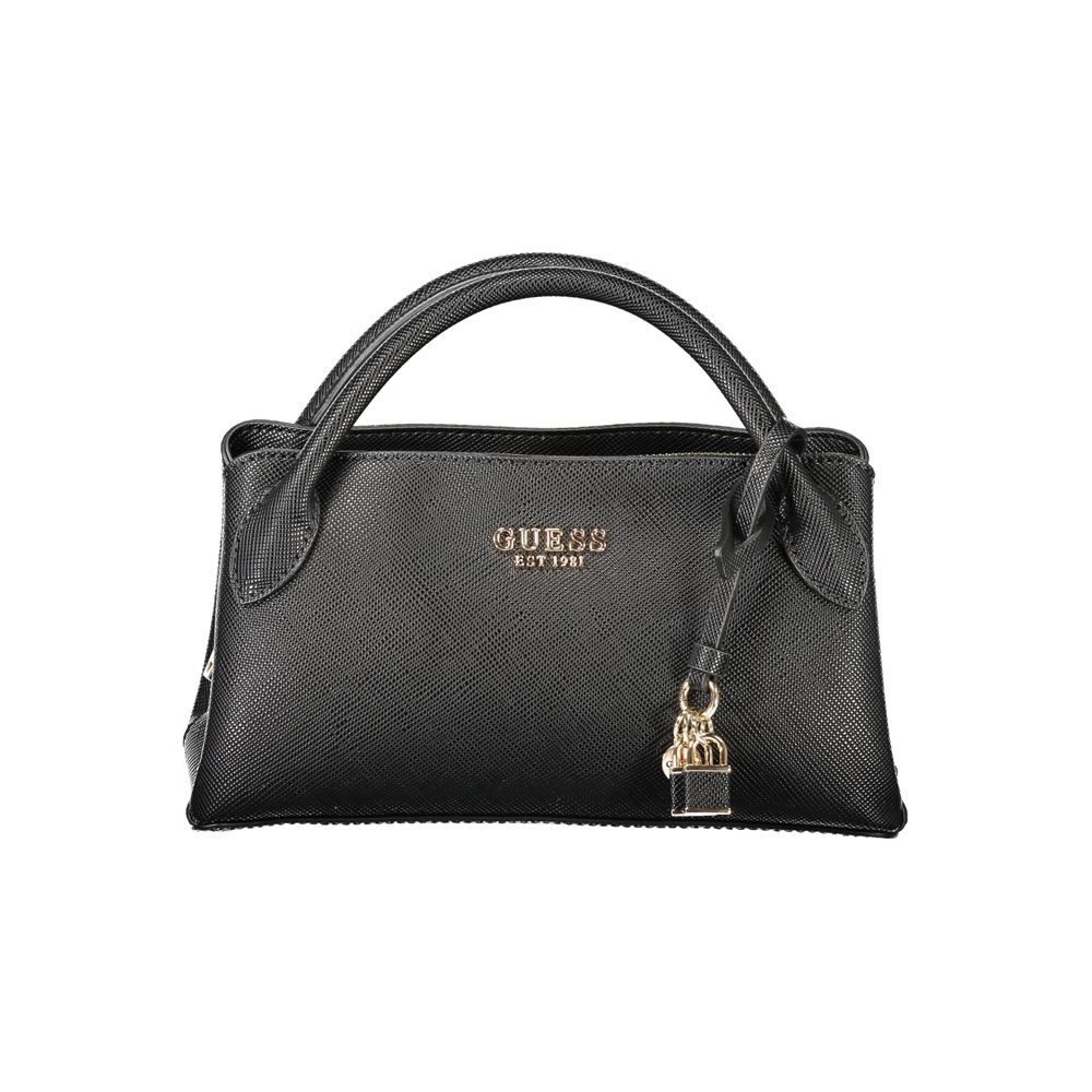 Guess Jeans Black Polyethylene Handbag
