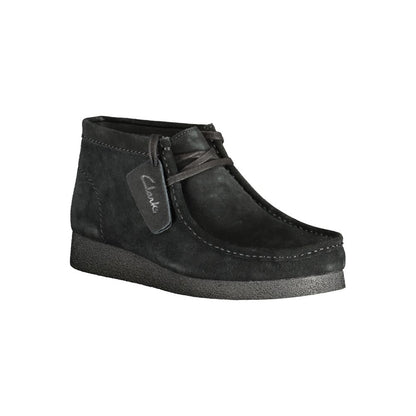 Clarks Black Polyester Sneaker