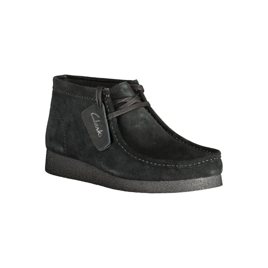 Clarks Black Polyester Sneaker
