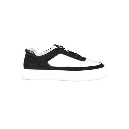 Calvin Klein White Polyester Sneaker