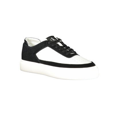 Calvin Klein White Polyester Sneaker