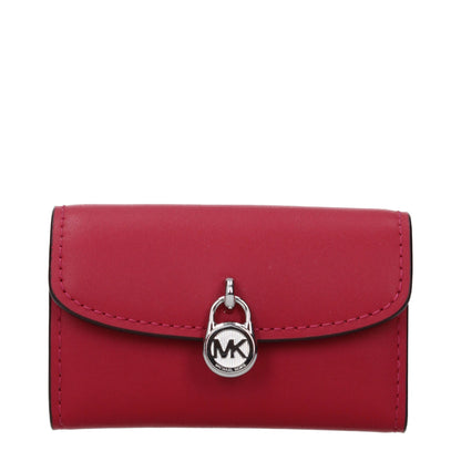Michael Kors Red Leather Wallet