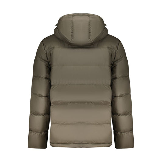 Calvin Klein Brown Polyamide Jackets & Coat