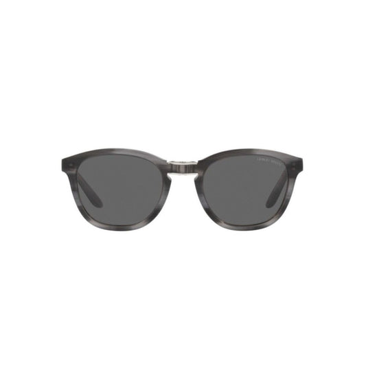 Giorgio Armani Gray Acetate Sunglasses