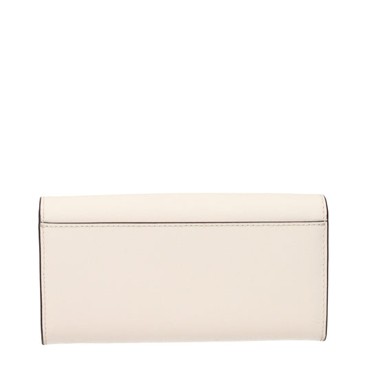 Michael Kors Beige Leather Wallet