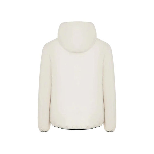 Suns White Polyester Jackets & Coat