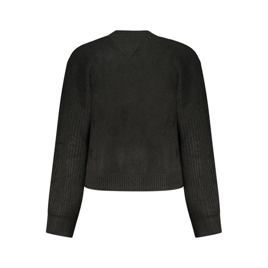 Tommy Hilfiger Black Wool Sweater