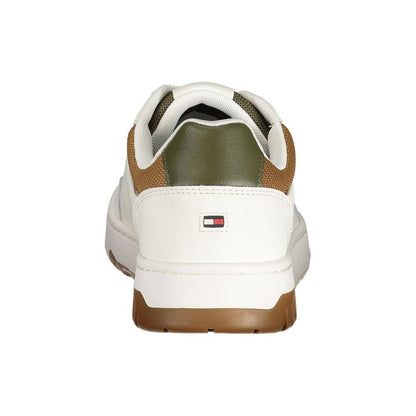 Tommy Hilfiger White Polyester Sneaker