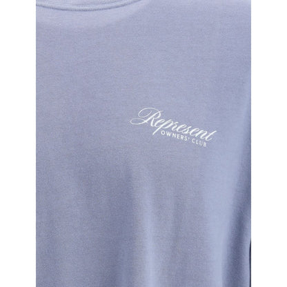 Represent Blue Cotton Sweatshirt