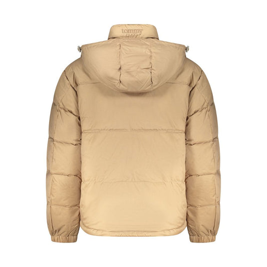 Tommy Hilfiger Beige Polyester Men Jacket