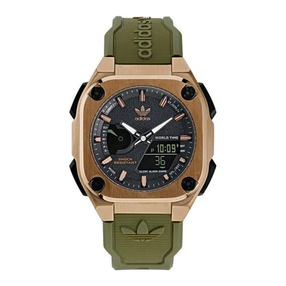 Adidas Green Synthetic Sport Watch