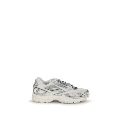 Reebok White Leather Athletic Sneakers