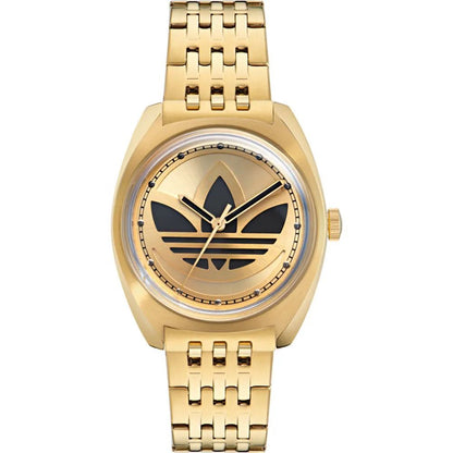 Adidas Gold Stainless Steel Bracelet Watch